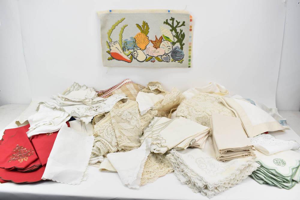Large Group of Assorted Table Linens (1 of 12)