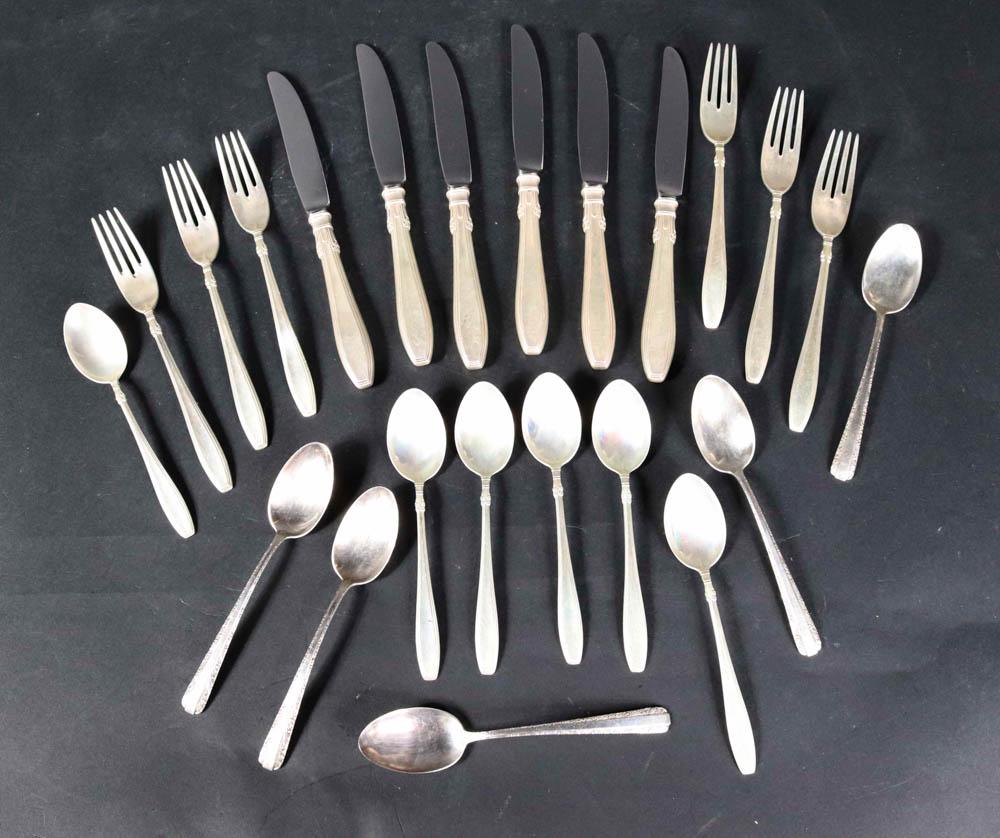 Gorham Sterling "Noeturne" Pattern Flatware (1 of 11)