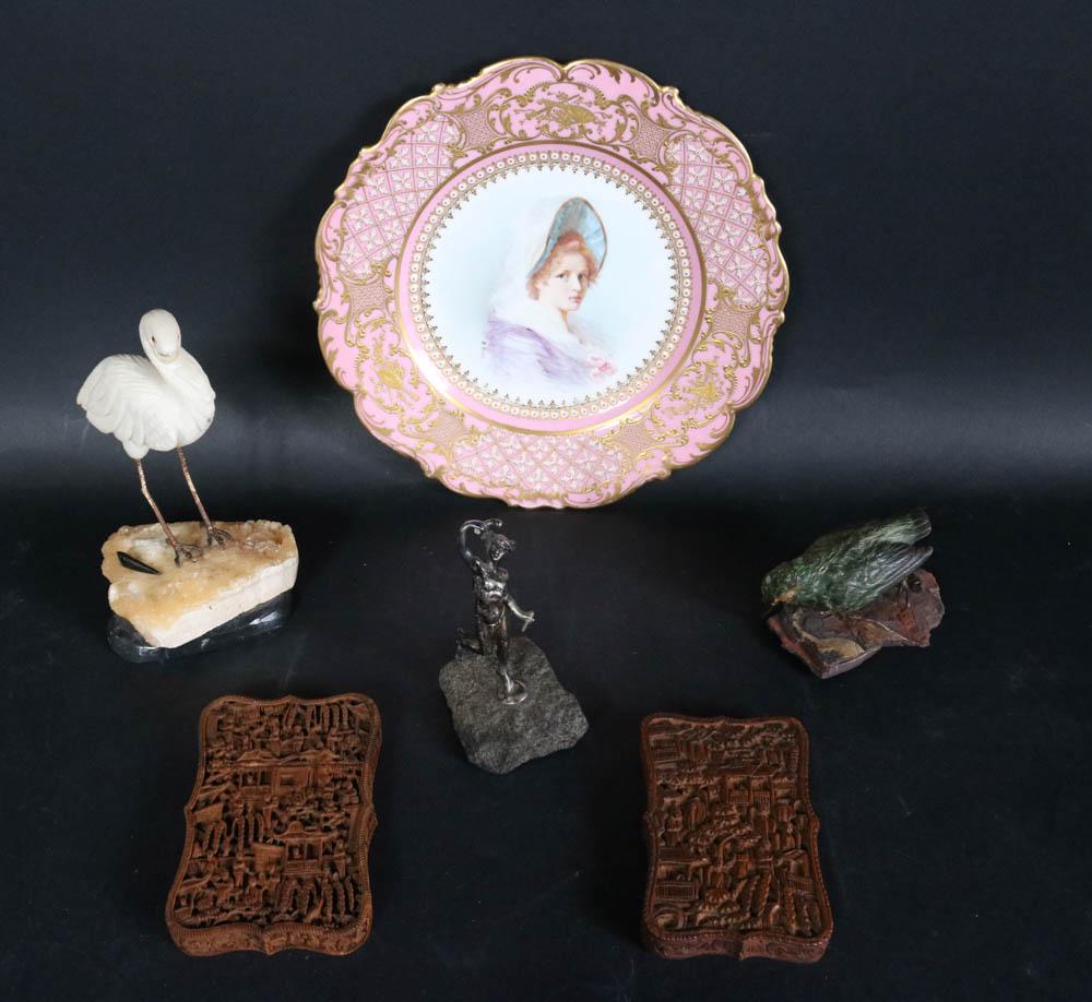 Cold Painted Bronze of Woodpecker (1 of 9)