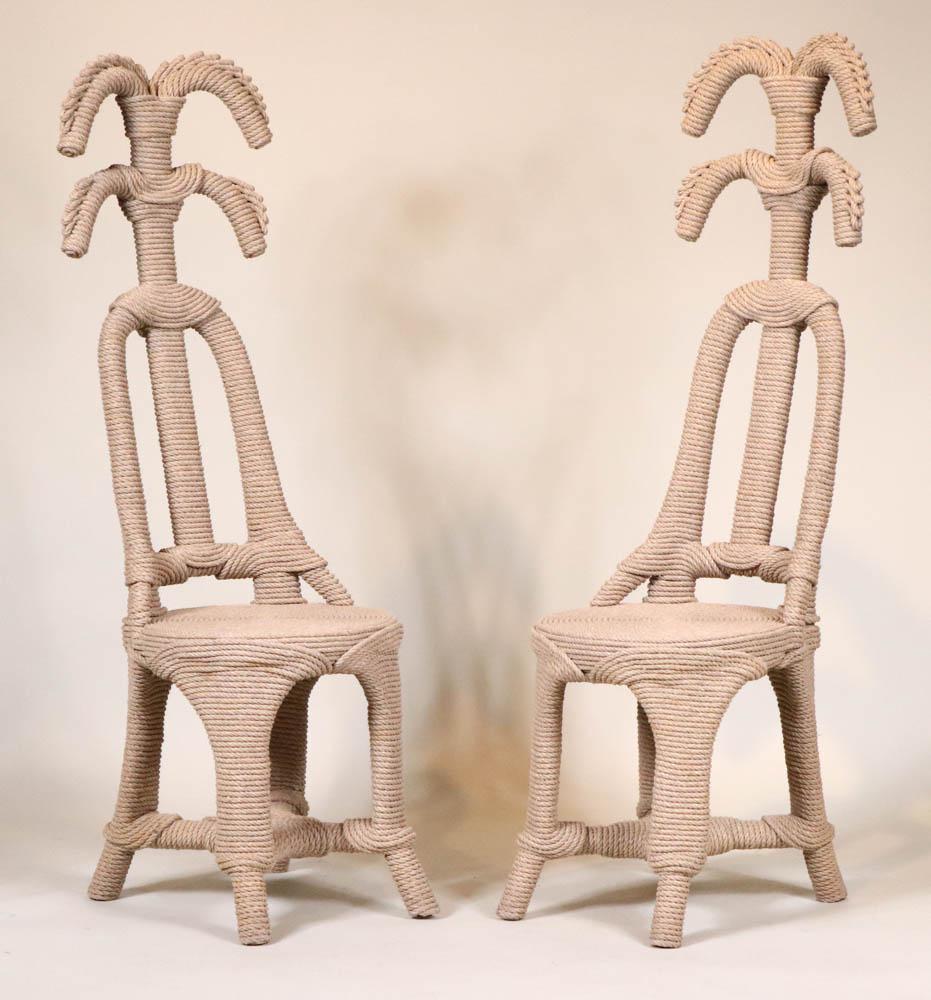 Pair of Christian Astuguevielle Chairs (1 of 13)