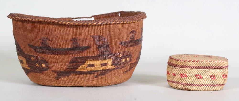 Tlingit Pictorial Basket (1 of 17)