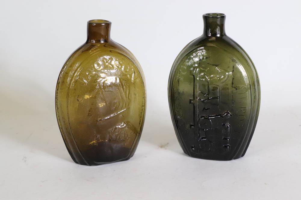 Washington/Jackson Pictorial Flask (1 of 8)