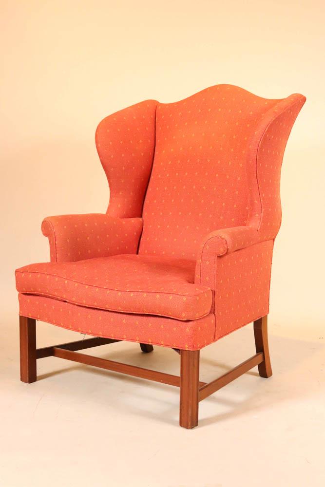 Kittinger Chippendale Style Easy Chair (1 of 8)