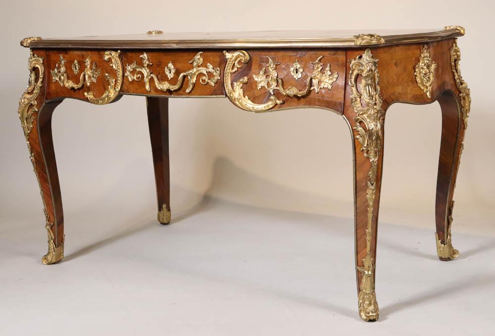 Louis XV Style Ormolu Mounted Bureau Plat (1 of 12)