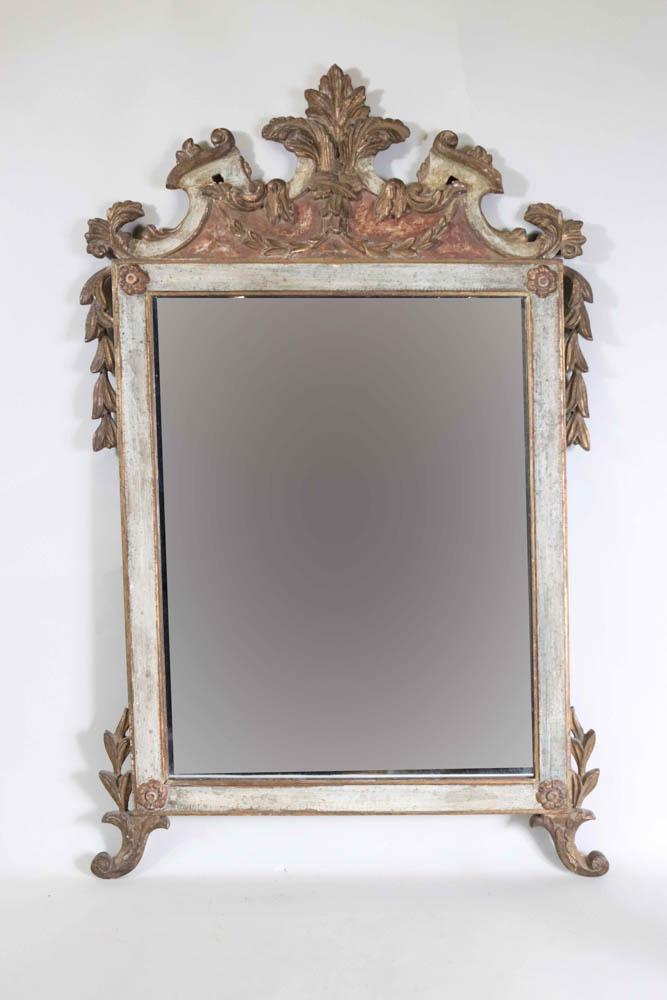Italian Neoclassical Style Carved Mirror (1 of 8)