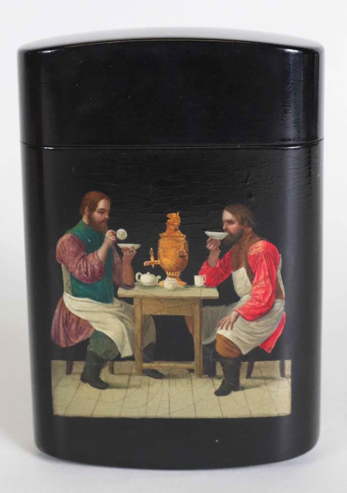 Russian Lacquer Cigar Case (1 of 6)