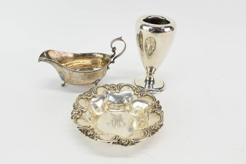 Bailey Banks & Biddle Sterling Silver Bon Bon Dish (1 of 8)