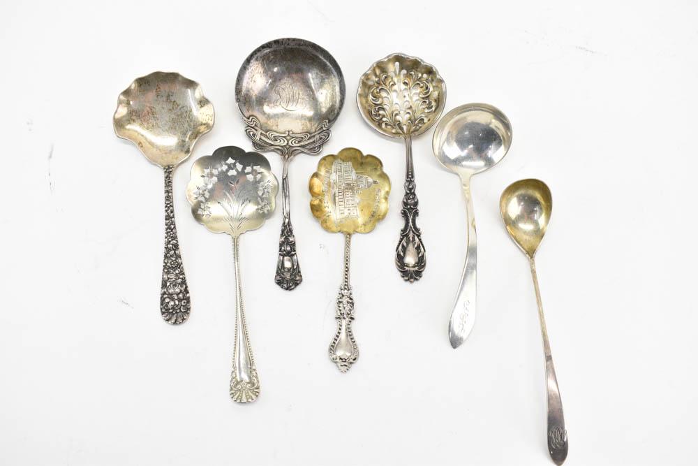 Durgin Iris Pattern Sterling Silver Flat Server (1 of 11)