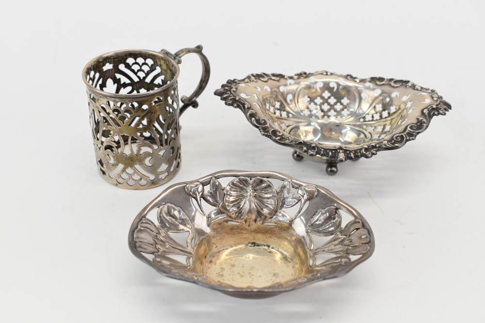 Art Nouveau Gorham Sterling Silver Small Dish (1 of 8)