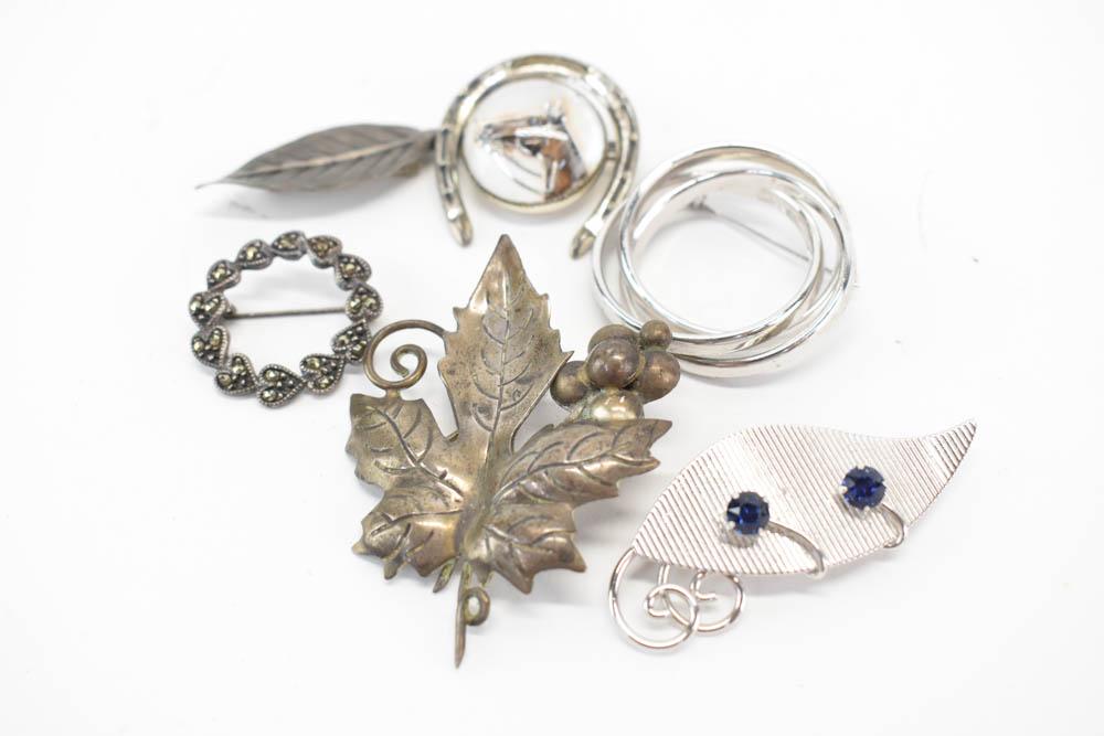 Two Beau Sterling Pins (1 of 6)