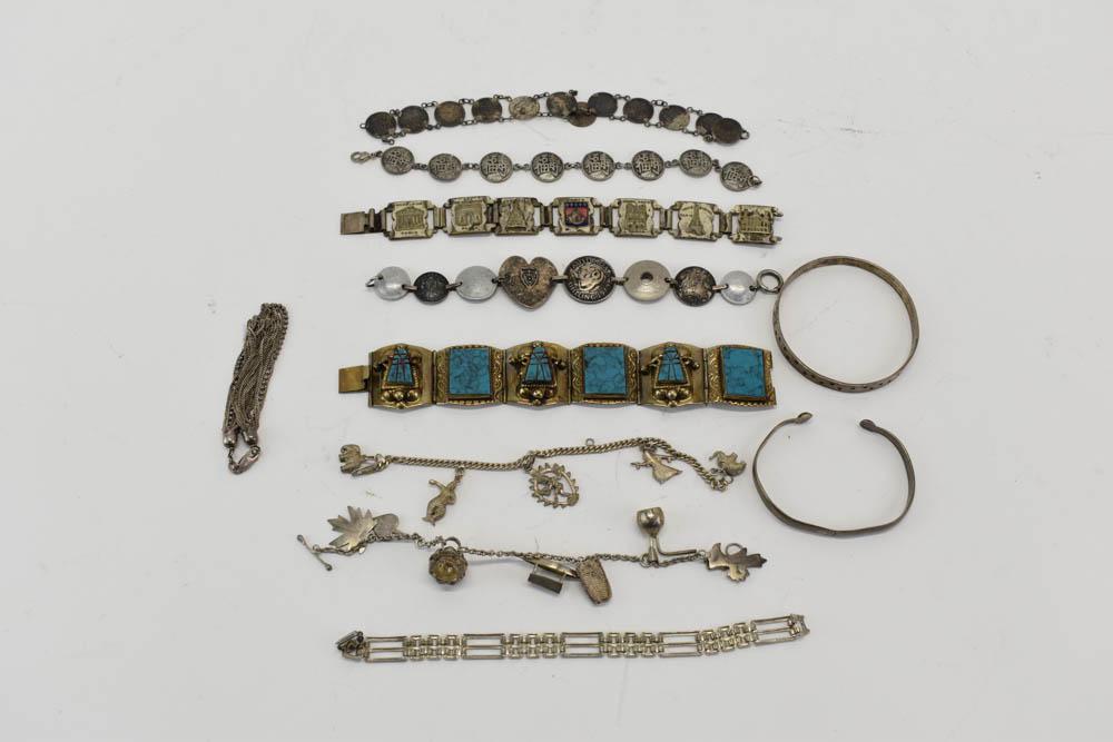 Sterling Silver Multi Strand Bracelet (1 of 6)