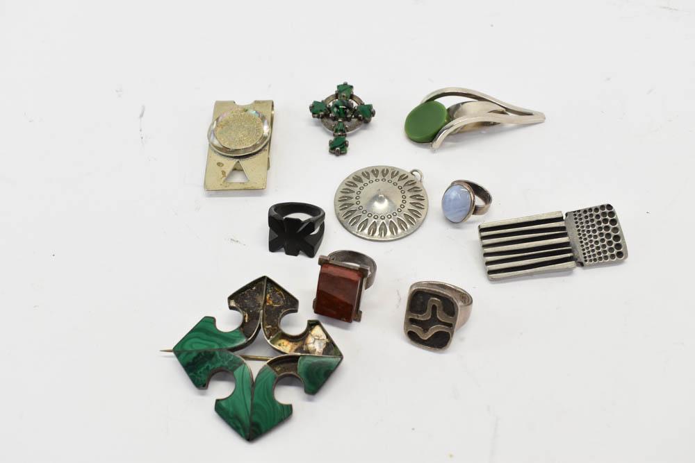 R.Tennesmed Swedish Mid Century Brooch (1 of 10)