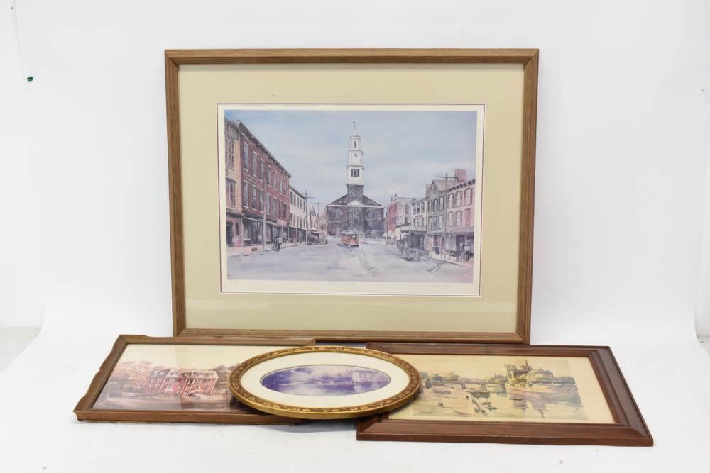 André Krafft Original Watercolor on Paper (1 of 6)