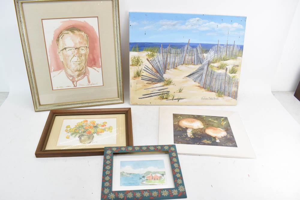 Group of Nine Assorted Artworks (1 of 8)