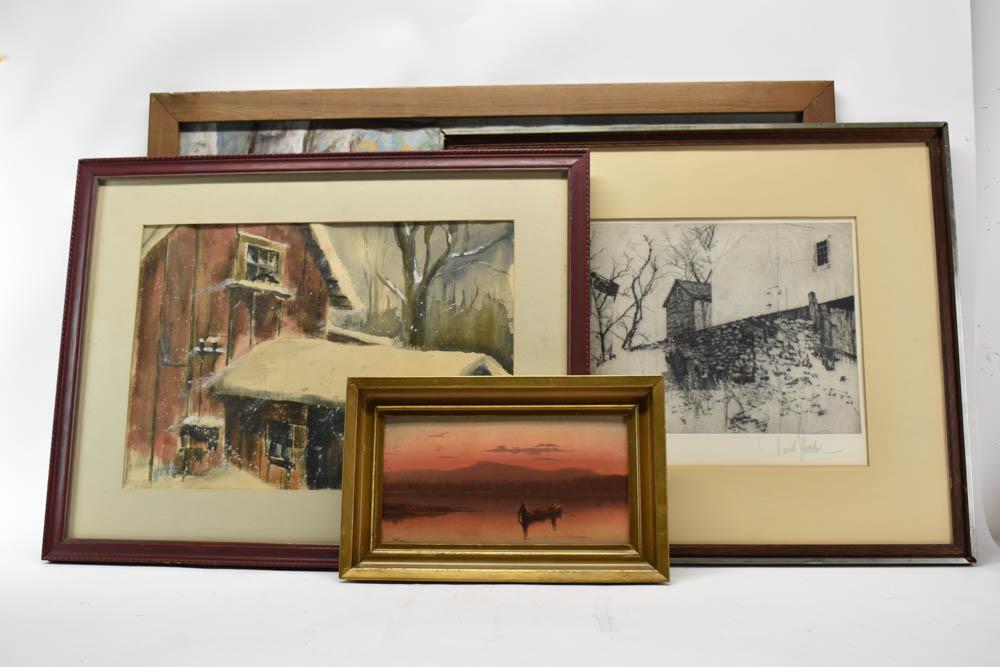 Four Original Art Works (1 of 9)