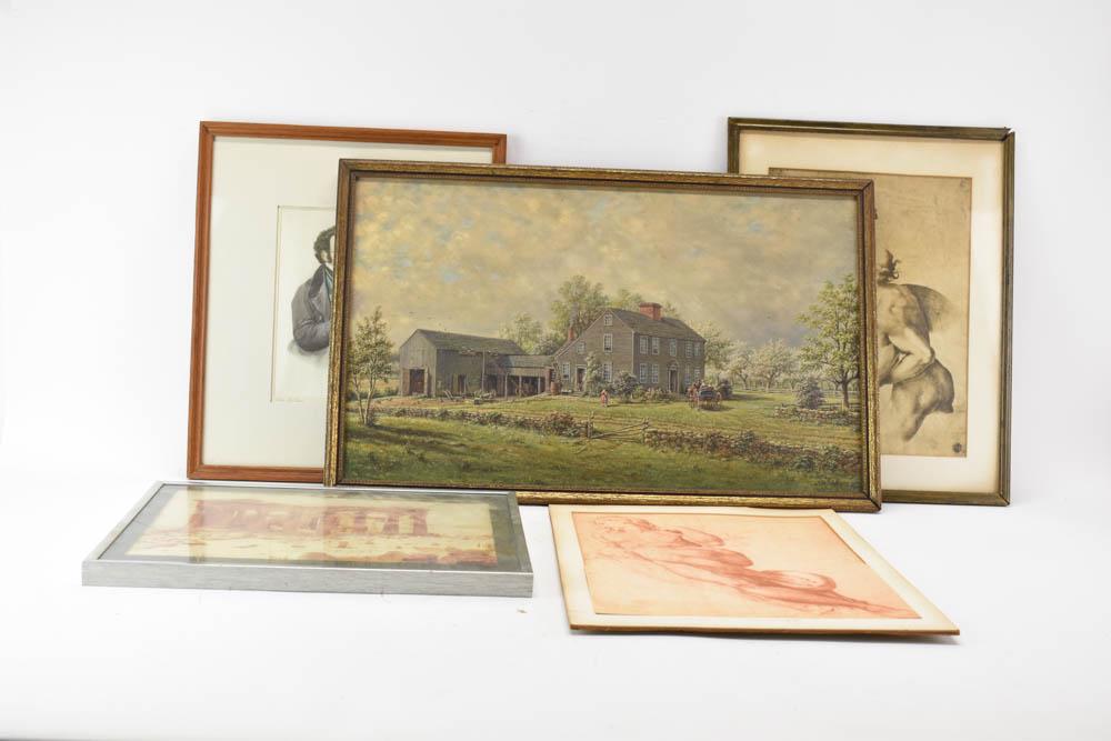 Edward Lamson Henry Photogravure (1 of 6)