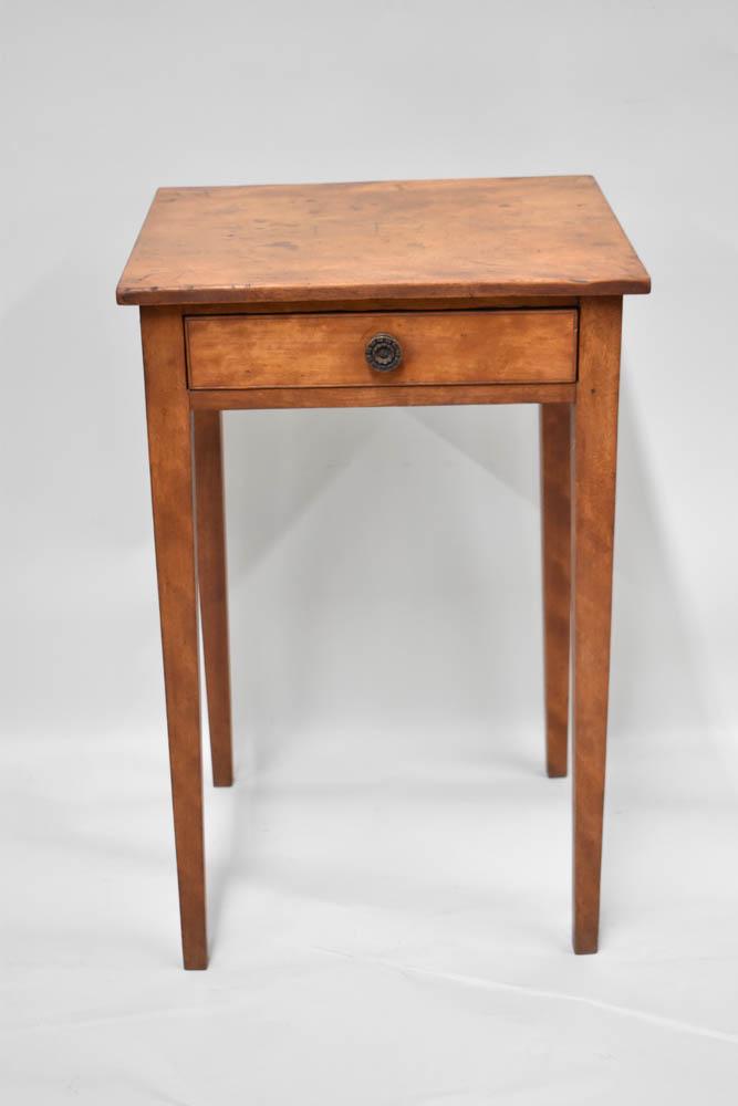Country Style One Drawer Side Table (1 of 8)