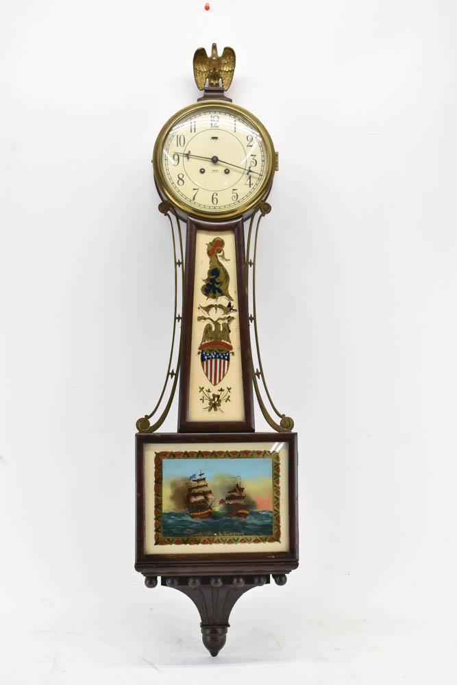 Chealsea Ship's Bell Banjo Clock (1 of 10)