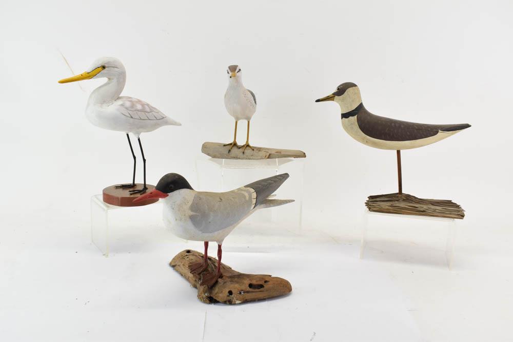 Decoy Group of 4 Decorative Shore Birds (1 of 18)