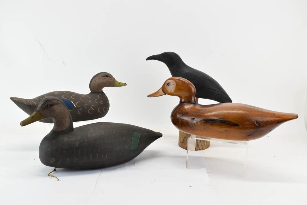 Decoy Group of 3 Black Ducks (1 of 11)