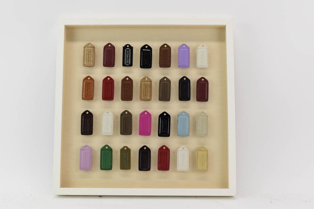 Coach Handbag Framed Tag Collection (1 of 4)