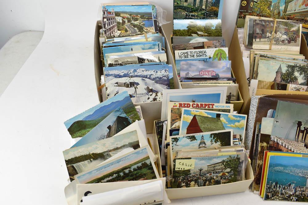 Large Group of Assorted Post Cards (1 of 10)