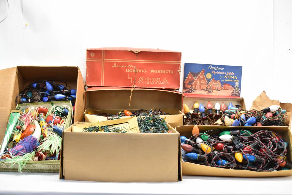 Group of Assorted Vintage Christmas Lights (1 of 6)