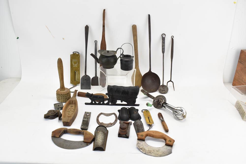 Group of Assorted Kitchen Utensils (1 of 10)