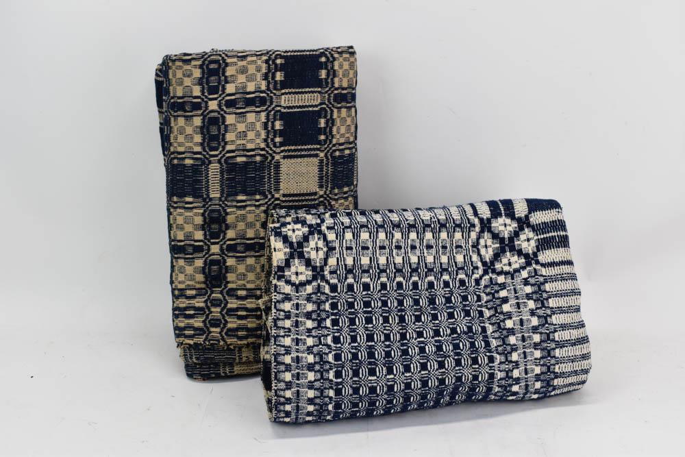 Antique Jacquard Coverlets (1 of 16)