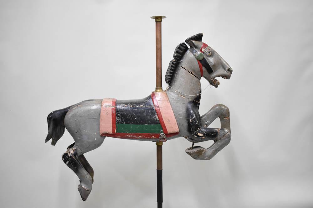 Carved Wood & Painted Carousel Horse (1 of 13)