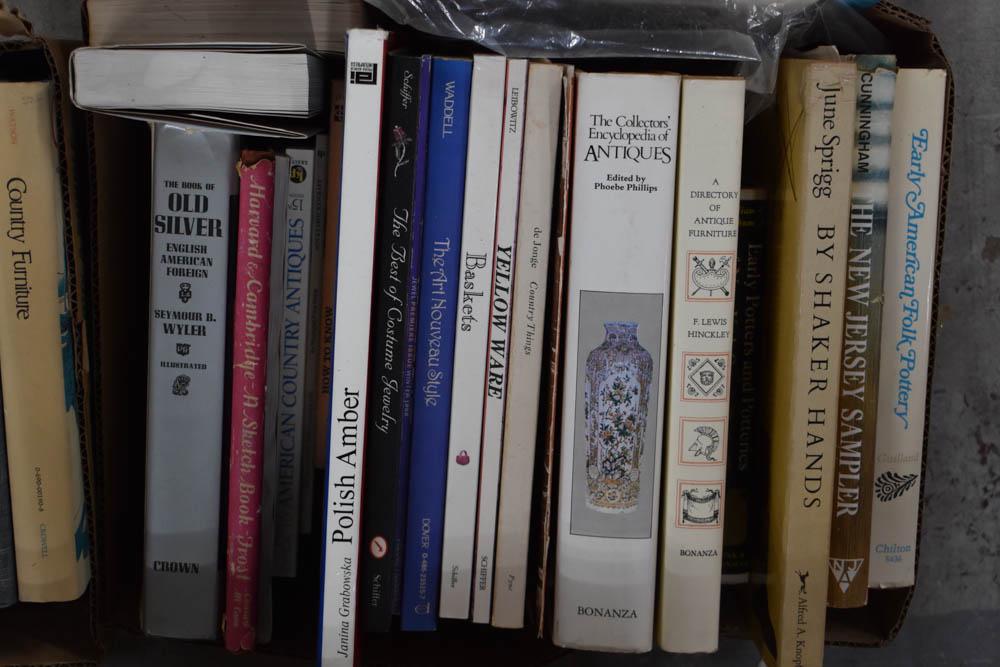 Two Boxes of Antique Collecting Books (1 of 6)