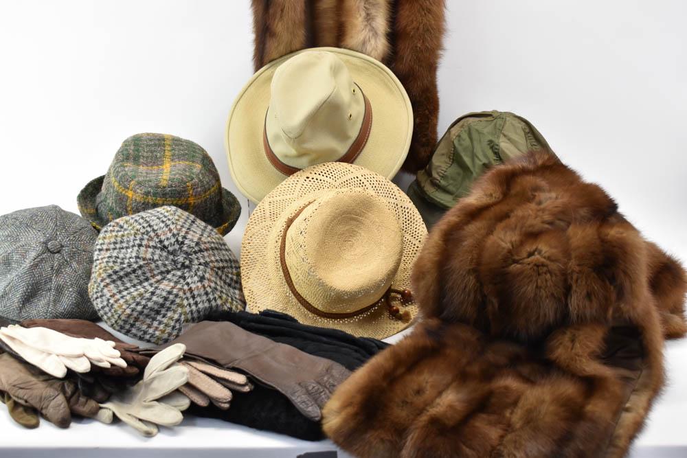 Four Vintage Mink Stoles (1 of 7)