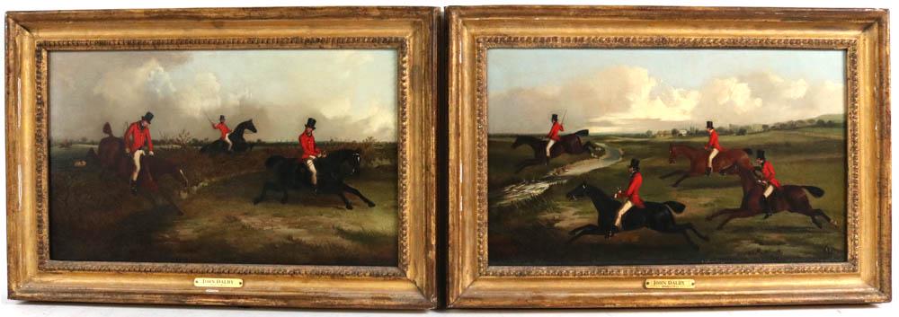 Pair of John Dalby Paintings (1 of 10)