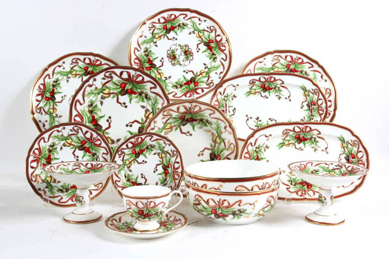 Tiffany & Co. "tiffany Holiday" Dinner Service