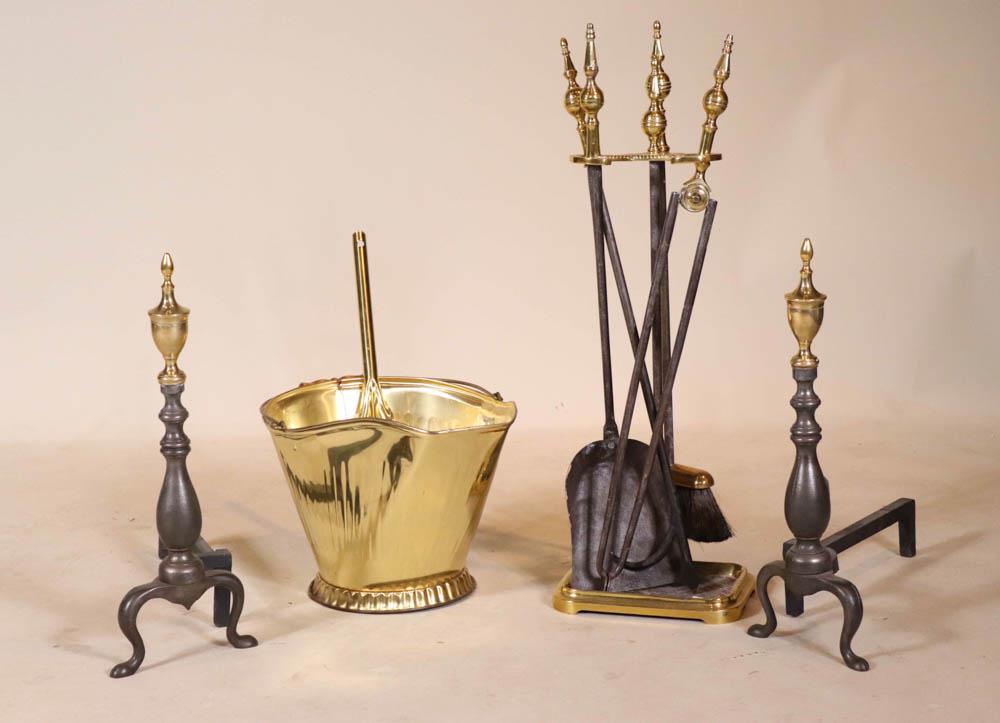 Pair of Federal Style Andirons (1 of 10)