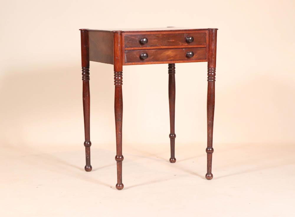 Federal Mahogany Work Table (1 of 9)