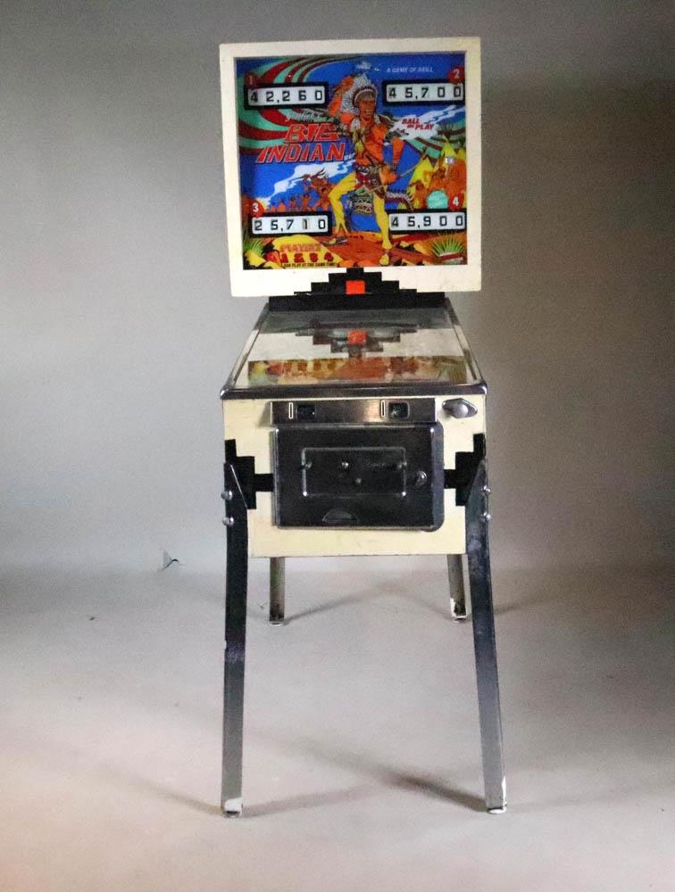 D. Gottlieb & Co "Big Indian" Pinball Machine (1 of 16)