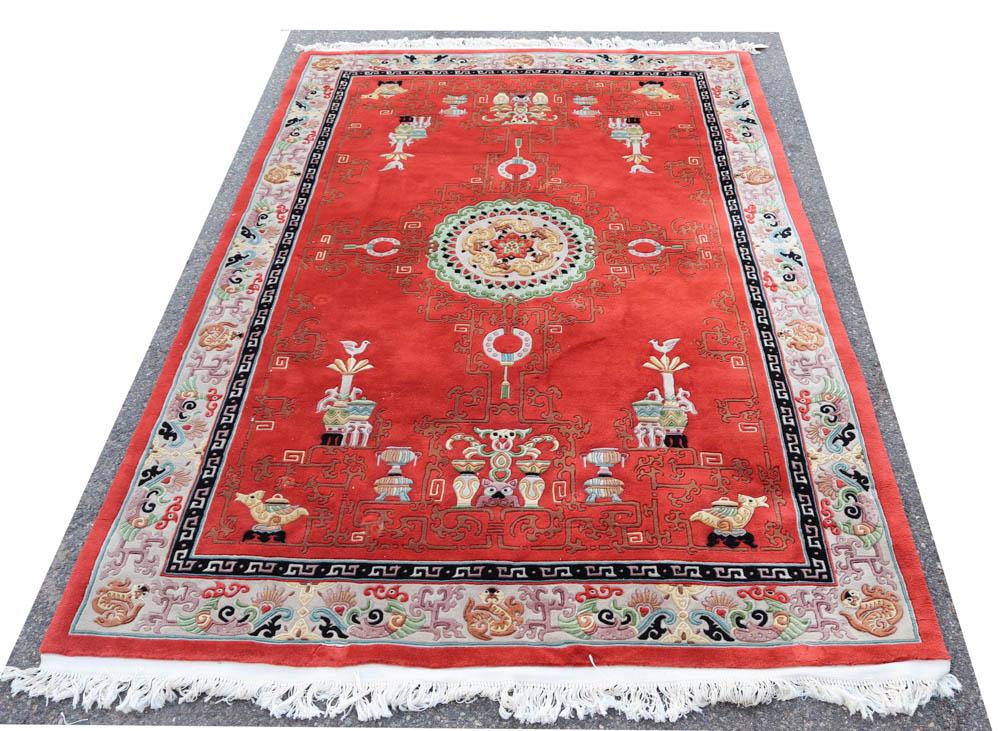 90-Line Chinese Carved Carpet (1 of 10)