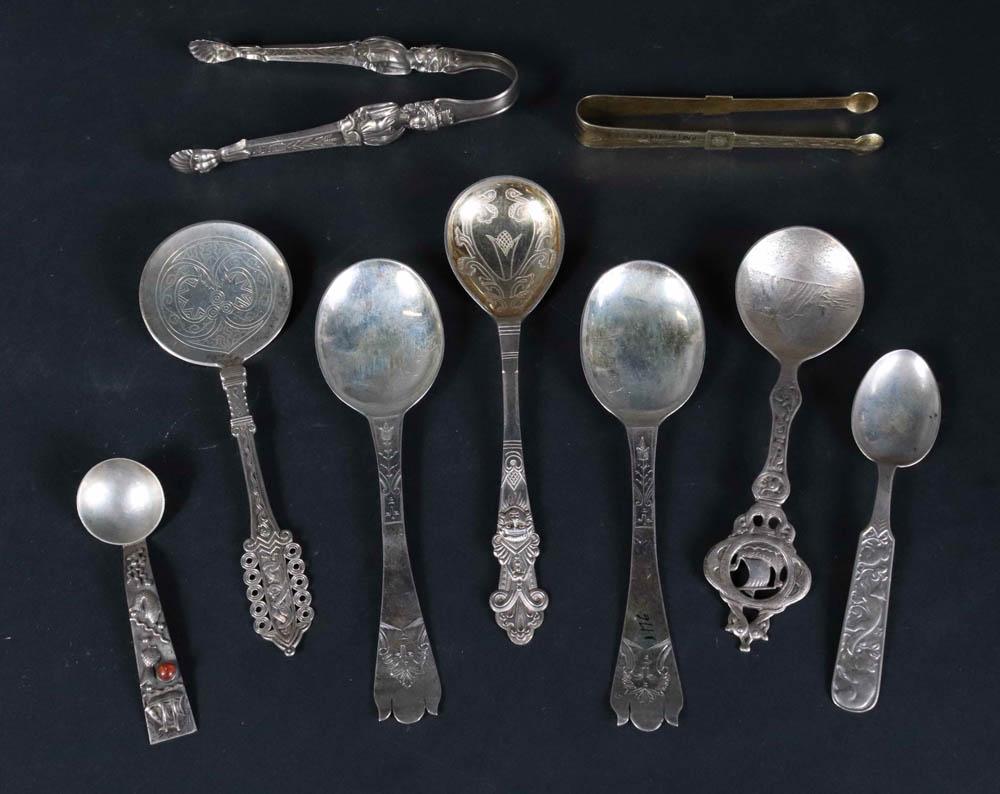 H. Moller 830 Gilt Silver Serving Spoon (1 of 19)