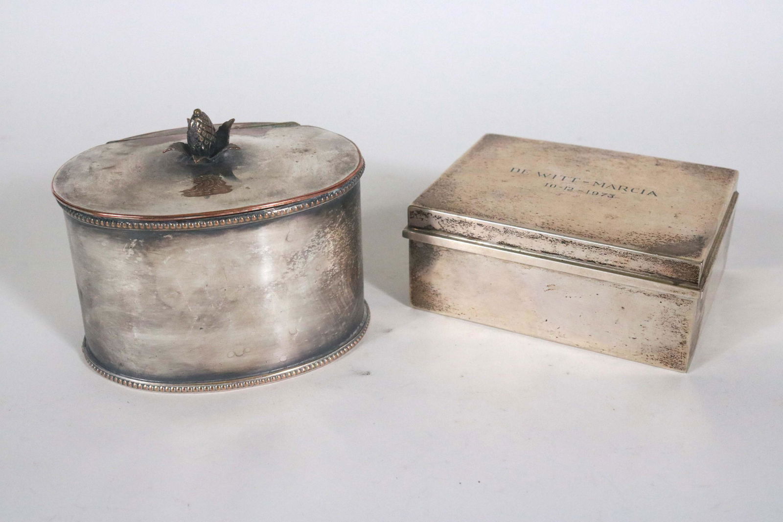 Tiffany Sterling Silver Humidor Box (1 of 19)