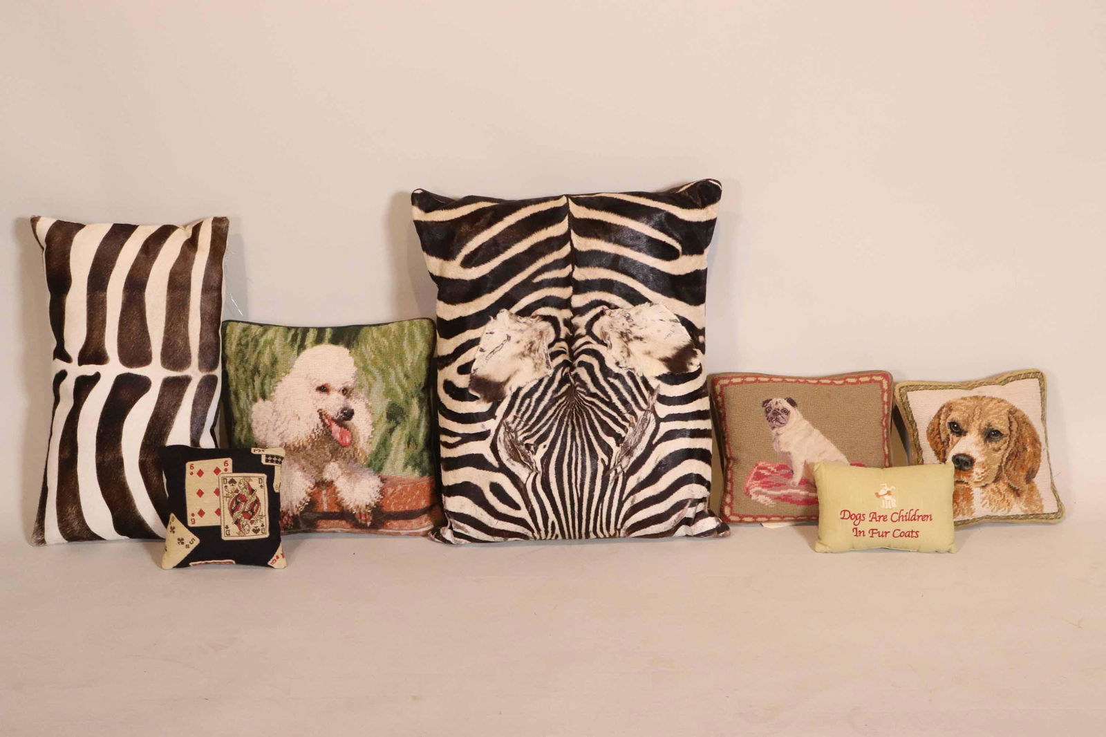 Two Zebra Pillows (1 of 8)