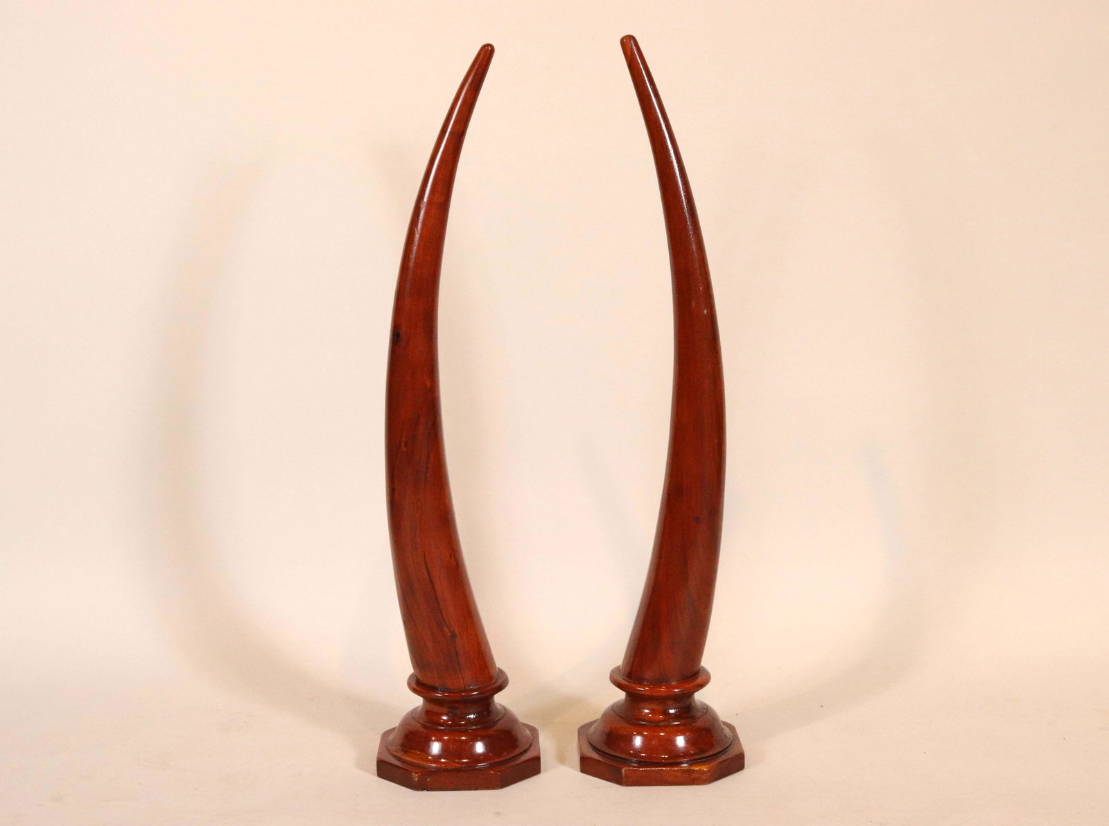 Theodore and Alexander Carved Wooden Tusks (1 of 8)