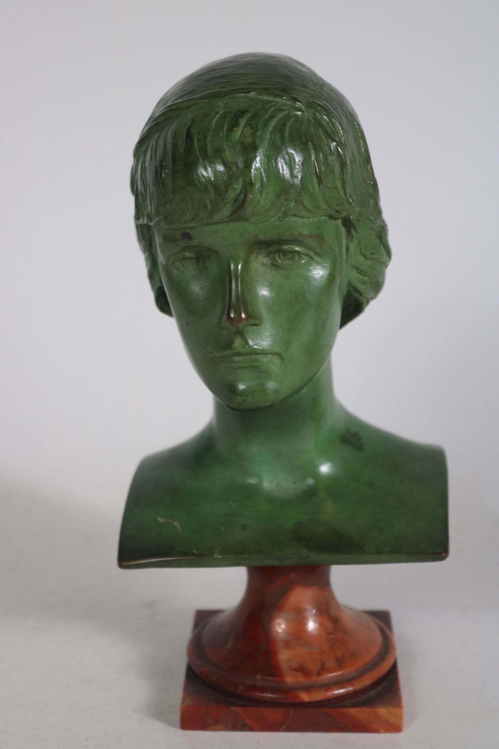 Mario Korbel, Bronze Bust of a Girl (1 of 8)