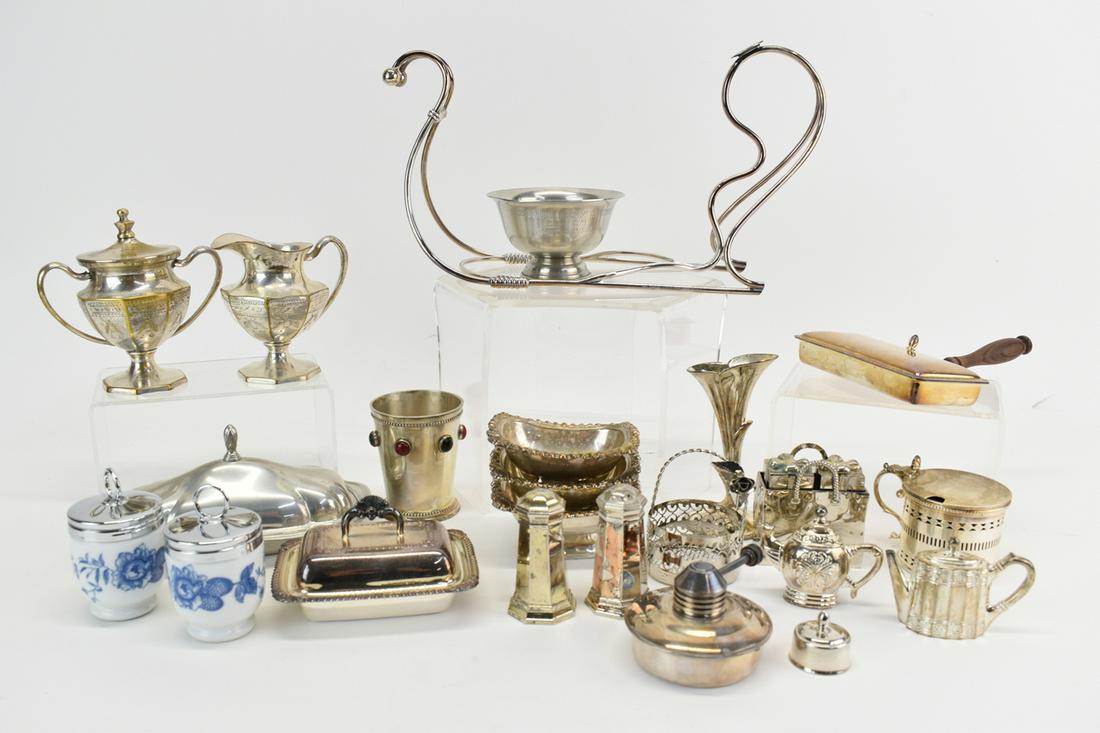 Vintage Silver Plated Mustard Pot (1 of 10)