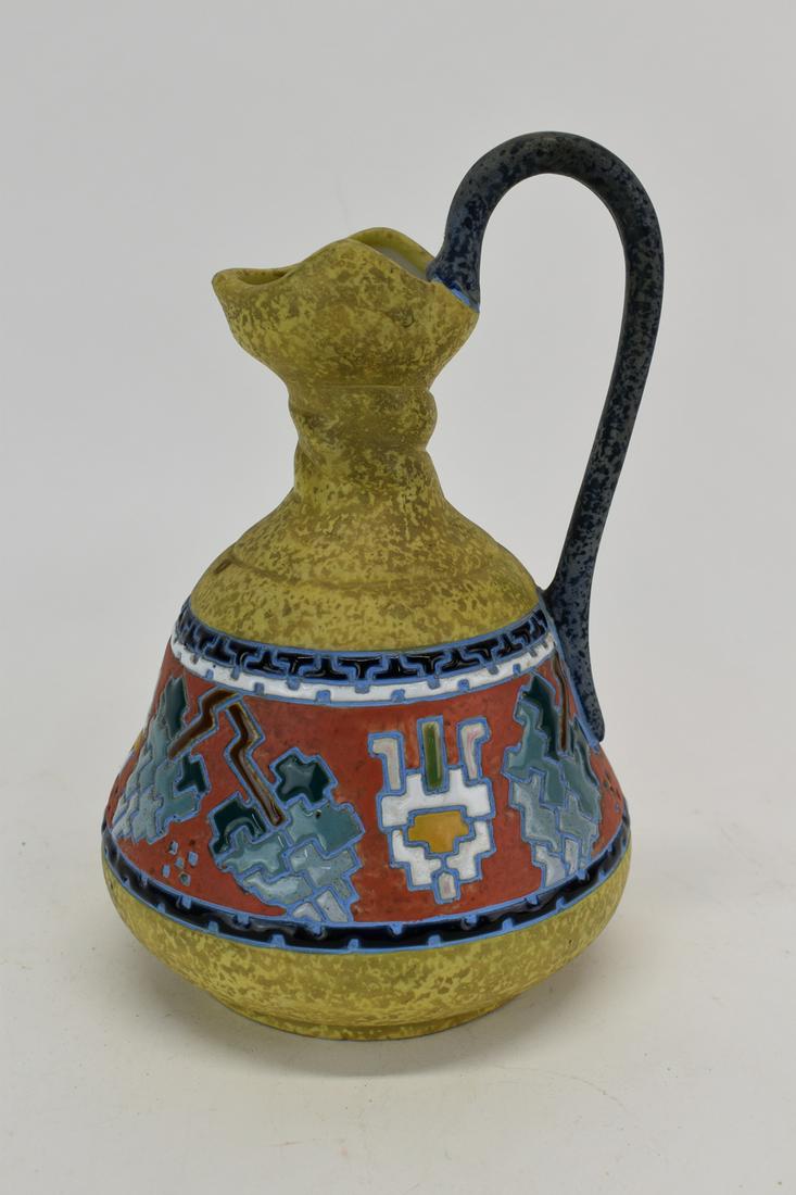 Amphora Czechoslovakia Handled Ewer (1 of 5)