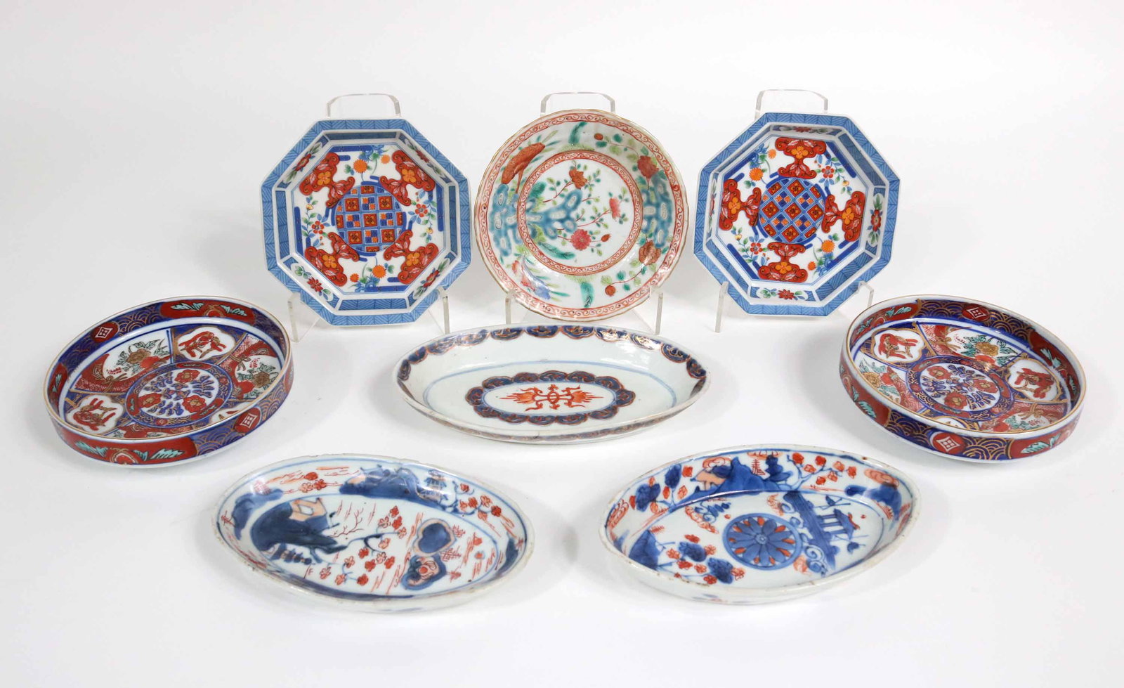 Group of Chinese and Japanese Saucers (1 of 7)