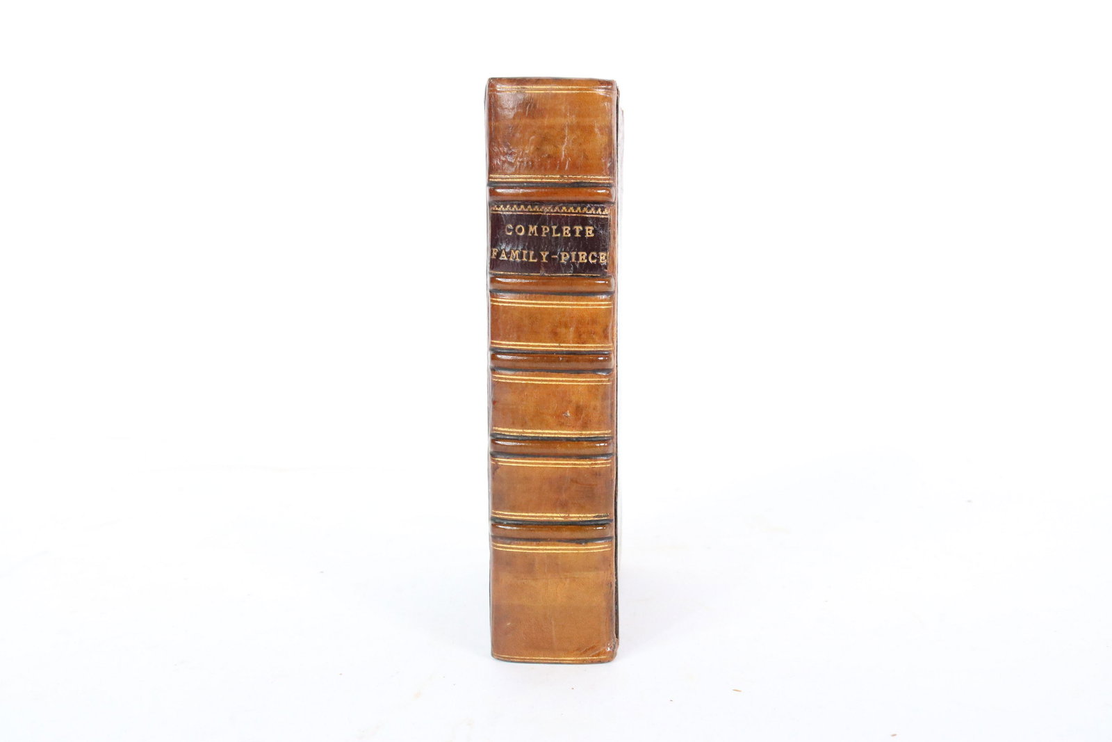'The Complete Family Piece', First Edition: 'The Complete Family-Piece, and, country gentleman and farmer's best guide, in three parts...', 1st ed., 8vo, in full brown mottled calf, published by J. Roberts, 1736, with library bookplate on front