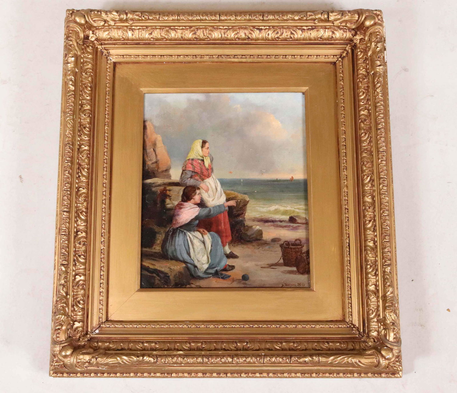 Septimus Dawson, Two Women Along the Sea Coast (1 of 10)