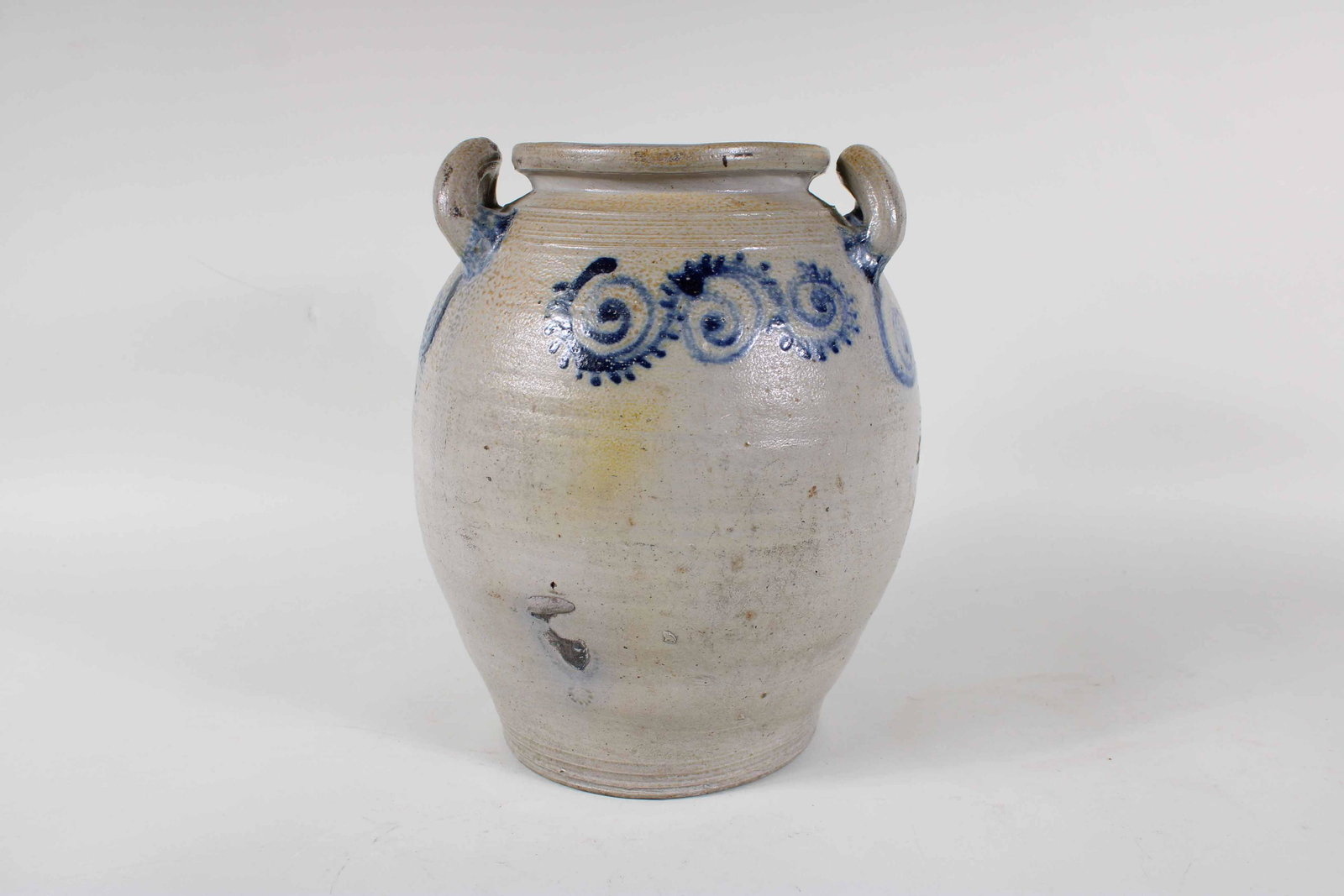 Abraham Mead Two-Gallon Stoneware Jar (1 of 10)
