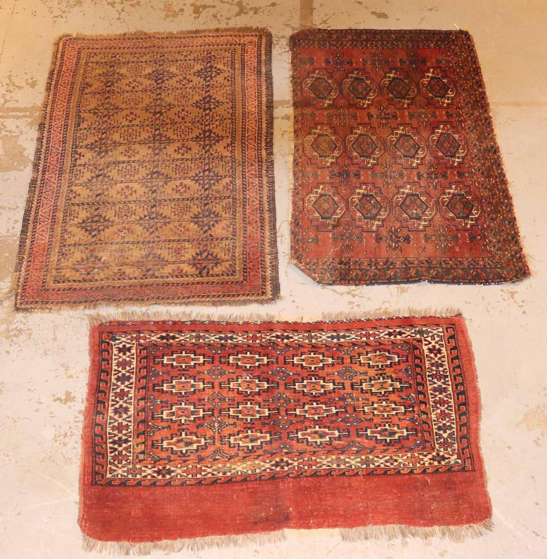 Saryk Chuval, Yomud Chuval, and Baluch Rug (1 of 14)